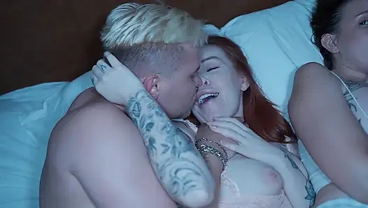 The Hottest Compilation - Step Family Share Bed Cumshot 4K