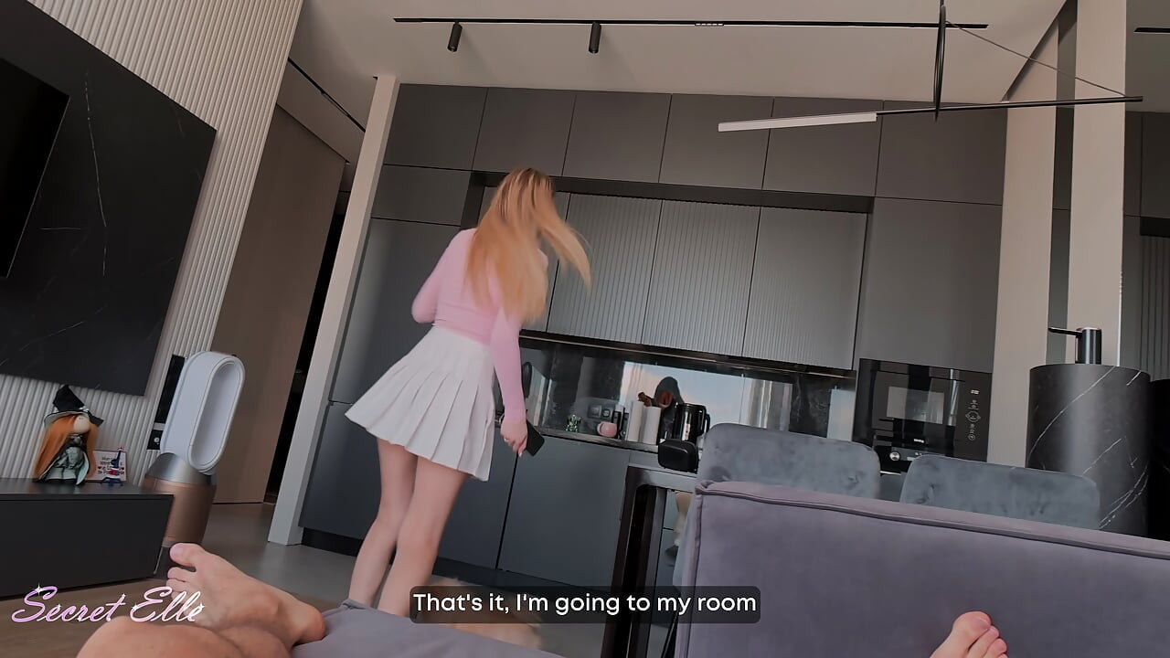 GF’s SISTER SKIPS SCHOOL... No Panties Under Skirt - FUCK ME or I Tell Your Girlfriend