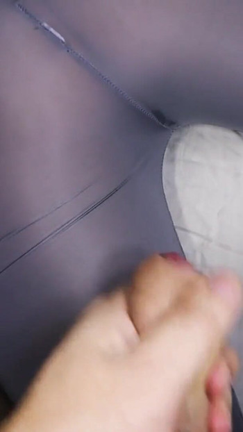 Powerful moment from "Space Leggings on a CRAZY beautiful Ass! Give me CUM please!"