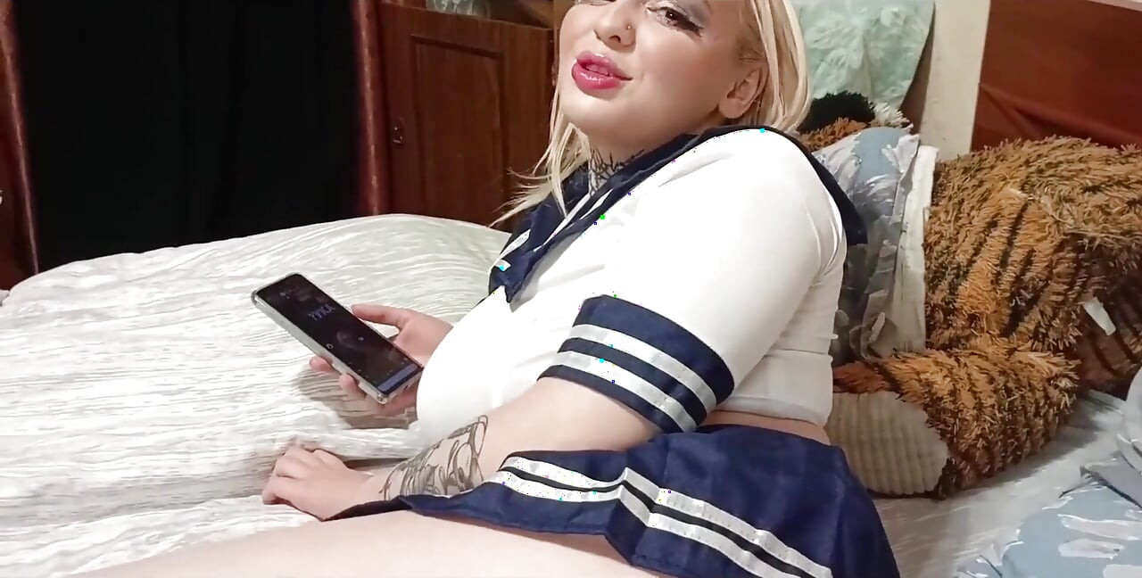 Fucking My Stepsister While She Watches the Video