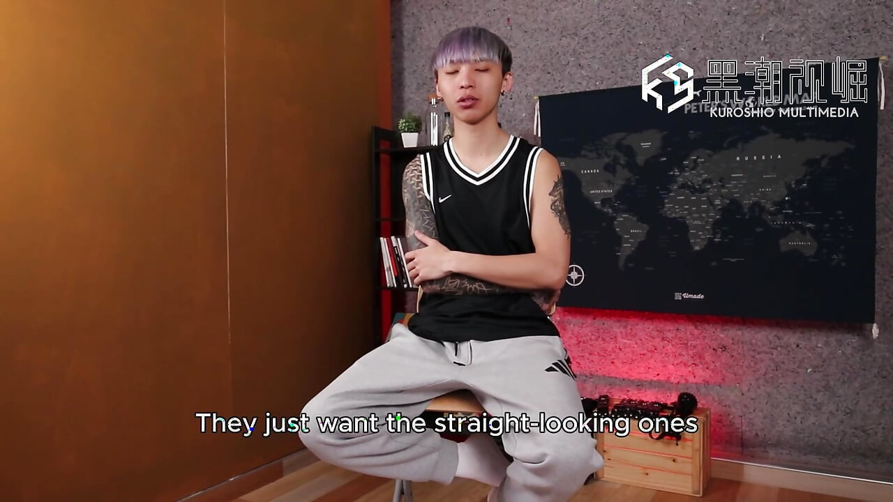 No.ksgh06 Climax Labs Ep.45 Handsome Male Model with Tattooed Arms and Prostate Incontinence. Ep.1-5