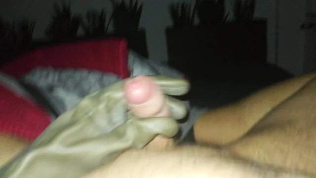 Wank with Glove