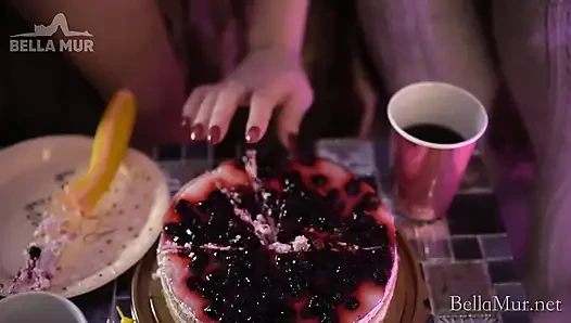 Threesome Present for Her 19th Birthday