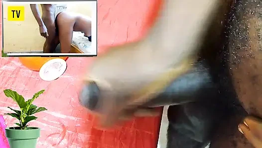 Heiße männliche masturbation beim anschauen von pornofilm von Dicksex & Givensex feuchte muschi gehandelt, Genossen, bis mein harter core sperma bekam