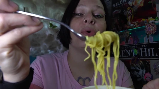 Dani Eats Ramen Without Their Dentures