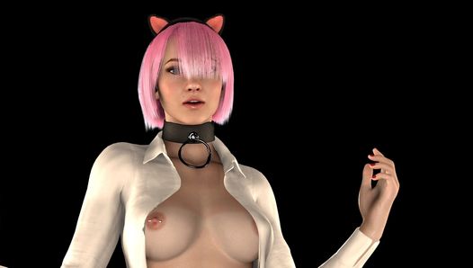 The sluttiest in the metaverse. Hot whore