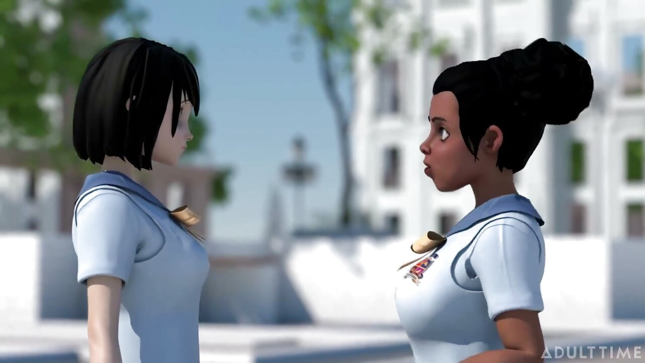 Hentai sex college episodio 8 - tetonas mejores amigas practican tijera juntas en la universidad de sexo hentai