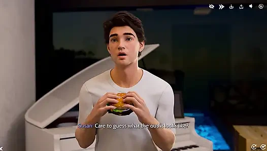 Chefin MILF Susan bittet Alexis um Hilfe zu hause und zieht ihn dann zu einem sehr privaten sexspielzeug-fick &creampie