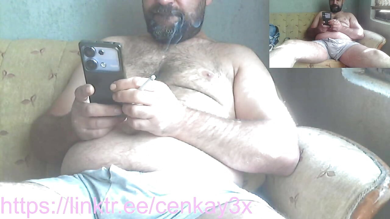 Masculine Bear Stepdaddy Was Live