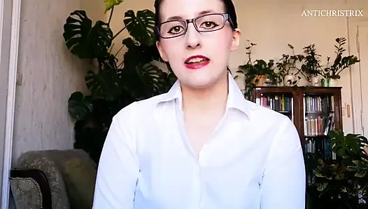 Sexy Teacher Roleplay JOI Countdown