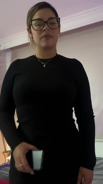 Epic moment from "My stepmom squeezes all the milk out of my cock so I can focus on studying"