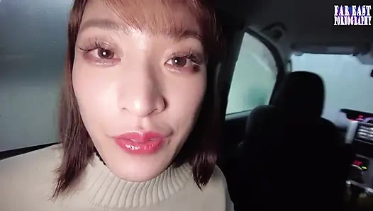 Elegante gulp-nacht mit einer devoten ehefrau, die tiefe Wärme unter dem offenen himmel ausspioniert 1/3