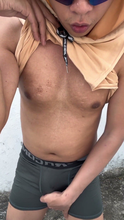Morning Walk Turned into Masturbating Outdoor | Clip 3