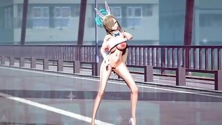 Mmd R-18 fete anime clip sexy cu dans 171