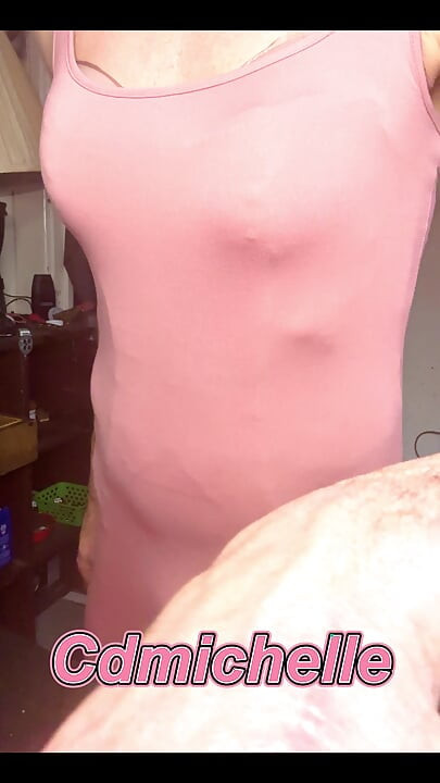 Cdmichelle Wearing Sexy Lingerie  taking A Showet Riding A Dildo