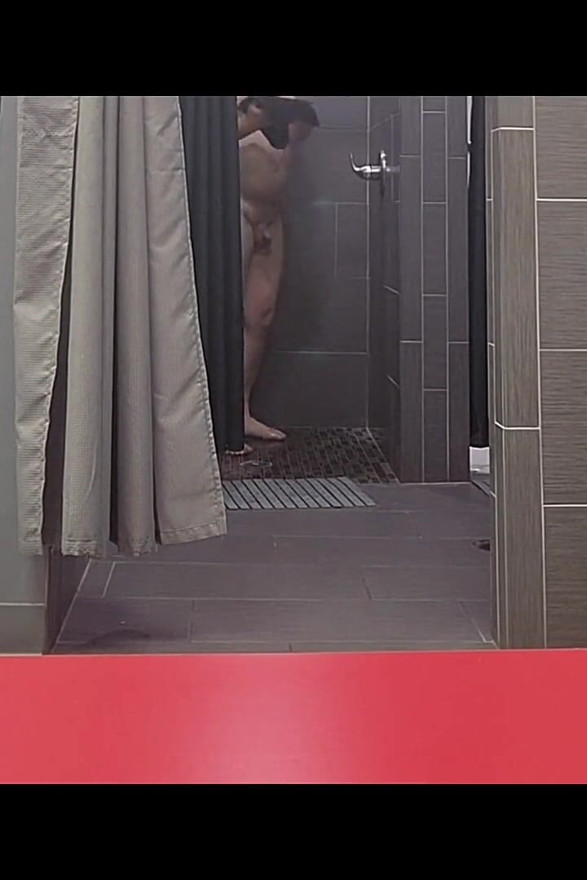 Got Caught in the Gym Shower and Locker Room