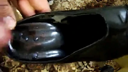 cum on shoe
