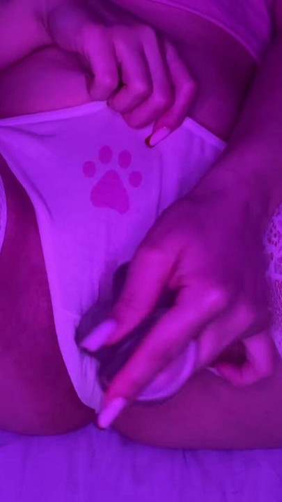 Jerk off with me, my pink pussy in cute panties. | Clip 1