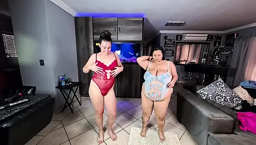 Kompilasi wanita cantik besar dan gemuk menari dalam lingerie dan twerking