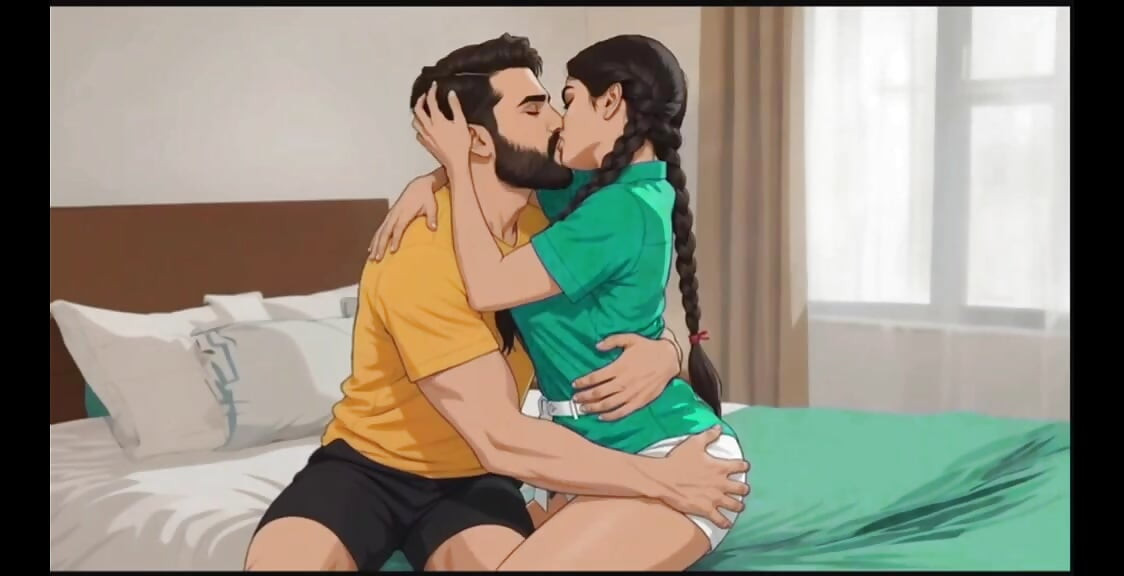 üvey kardeş sert sikiyor