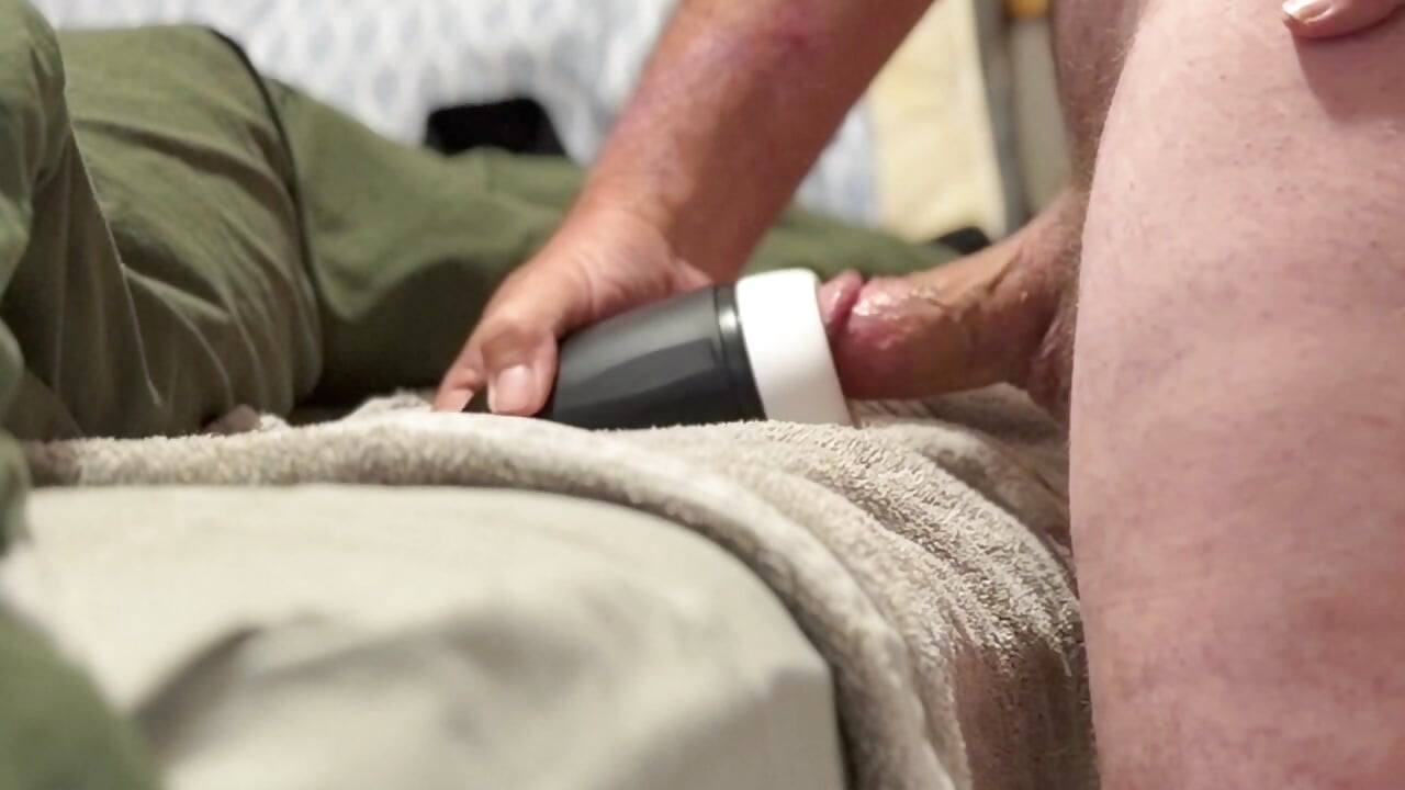 Another cum as lube I just can’t get enough blowjob toy