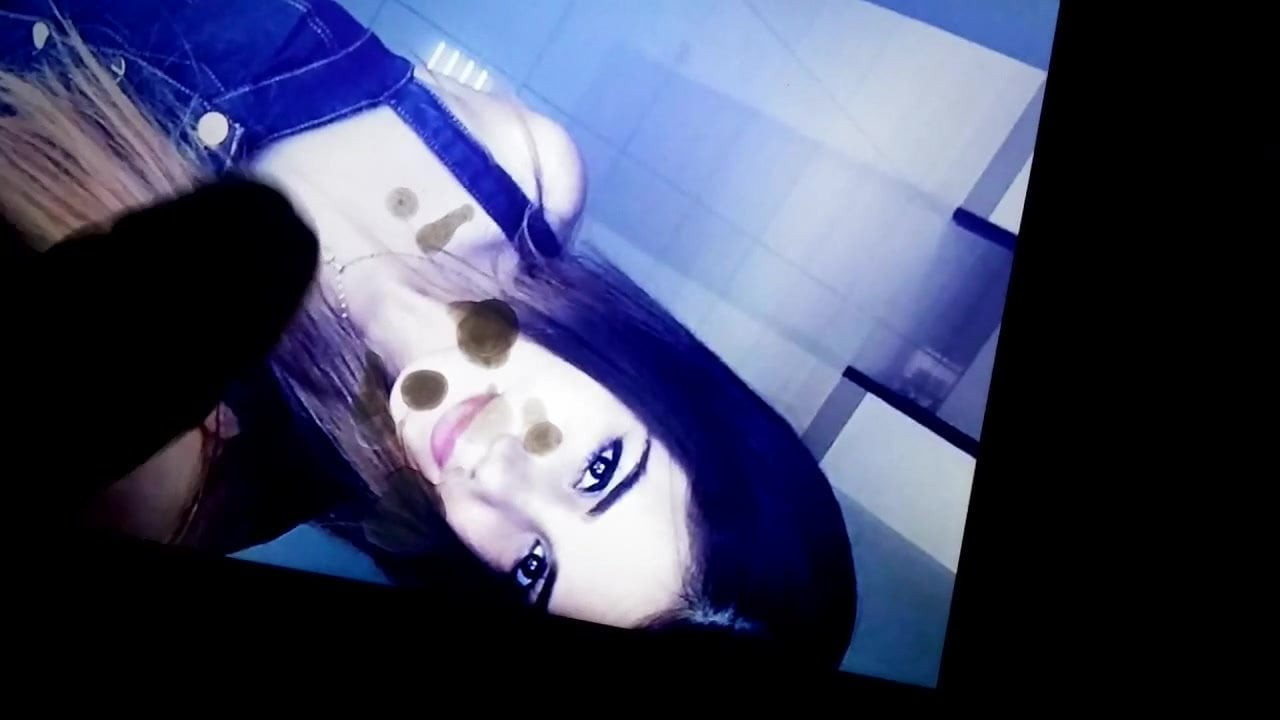 Cum tribute for a hot girl