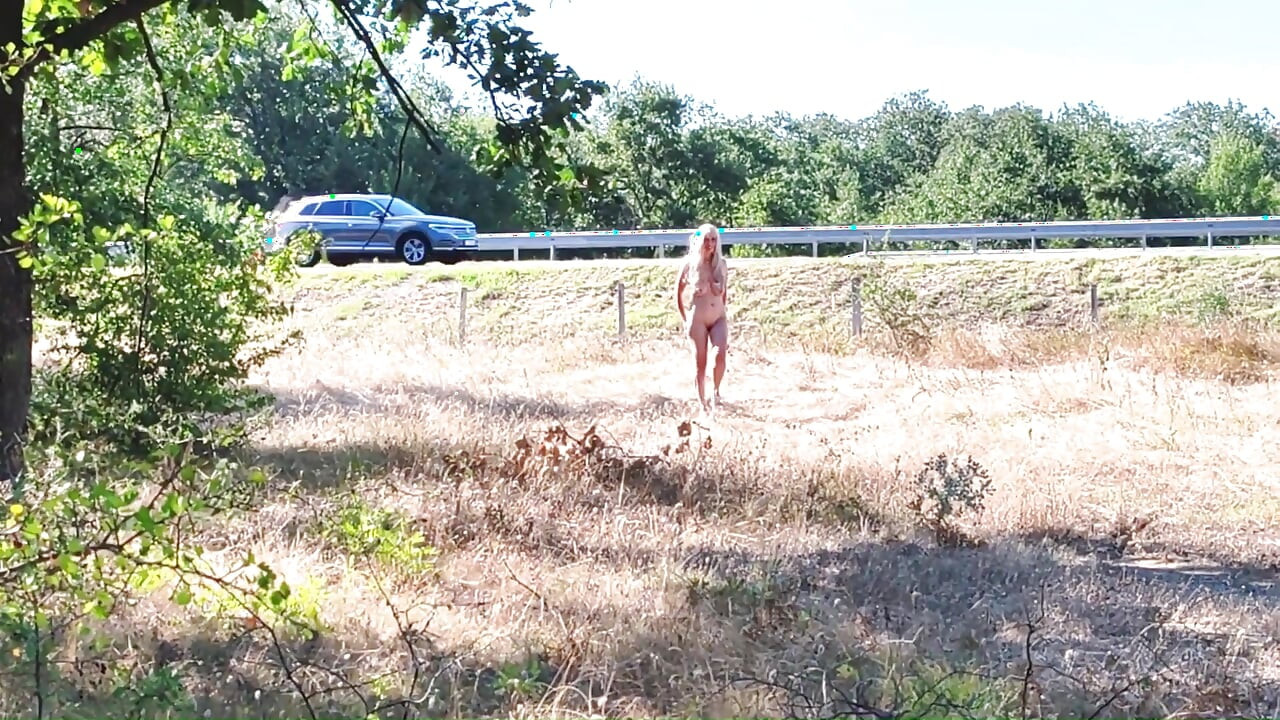 The Little Whore Walks Around Naked