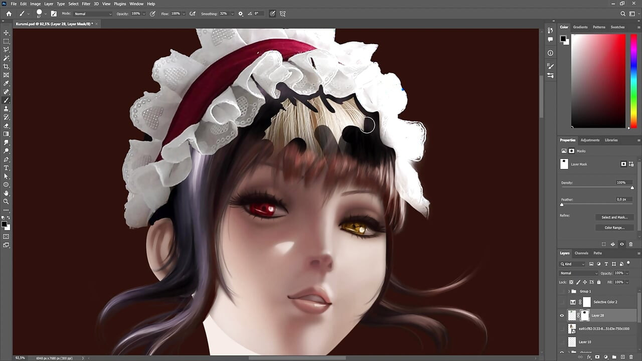 Kurumi timelapse sfw date a live