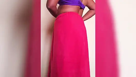 ammu remove the towel showing big boobs and pussy and bra change