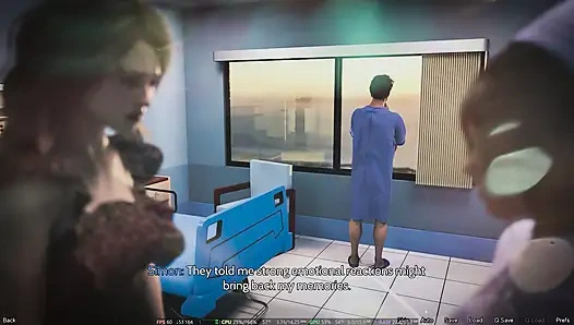 Первокурсница - SeaSon 1, EP1 - часть 1.1, 3D порно игра, полная история