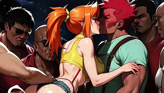 Redhead Misty Puts Down The Pokemon Balls & Picks Up BBC