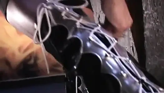 Pemotretan untuk Penutup DVD Kursus Tabrakan Menampilkan Tera Patrick, Briana Banks