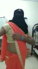Indian cd in saree
