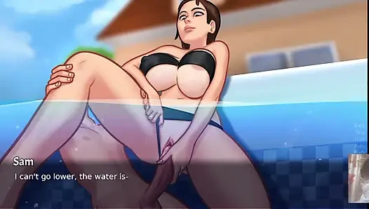 "NO MERCY: Fucking My Hot Stepsister in the Pool Until She Can't Walk"
