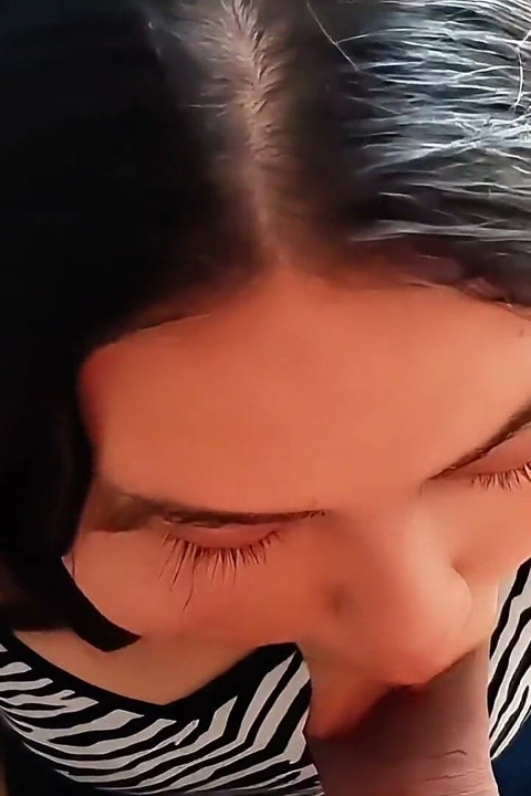 Look How This Novice Takes the Whole Cock Down Her Throat