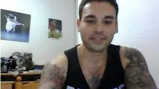 Pies de chicos heterosexuales en la webcam #411