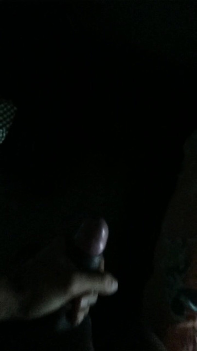 Jurking off my black cock