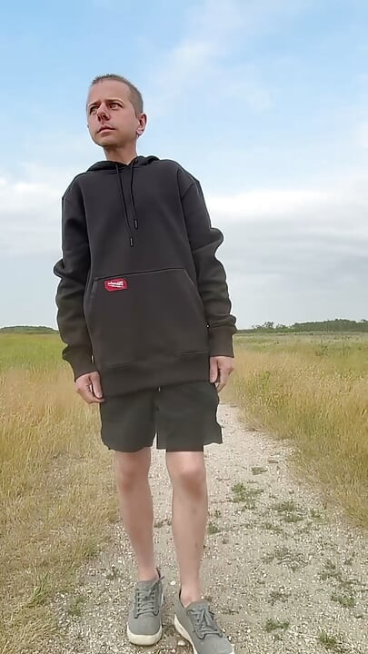 No pants for my walk
