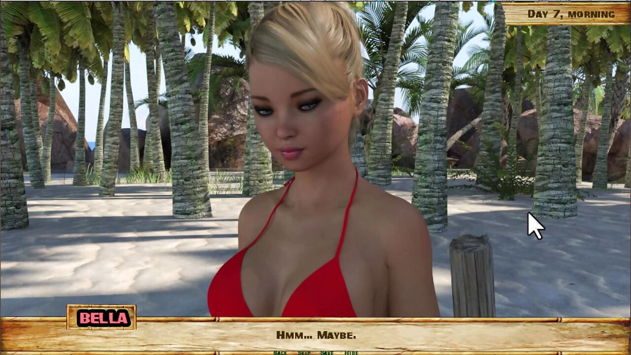 Lewd Island #7 - exploring the beach
