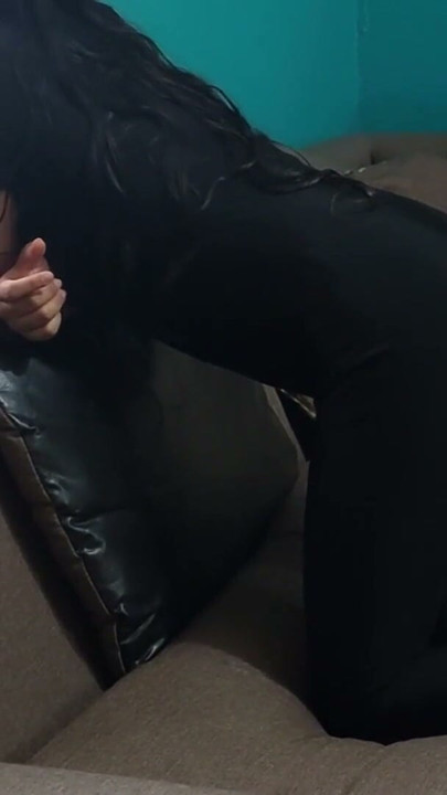 Do you like to see my luscious body in tight yoga pants? | Clip 1
