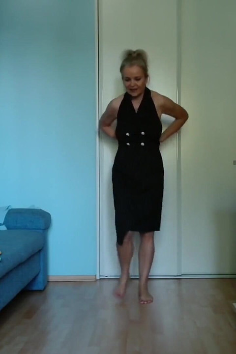 MILF Trying on Different Sexy Clothing