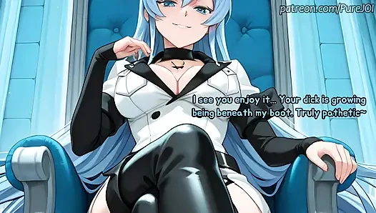 You were caught by Esdeath's troupe to be ruined (Sex JOI)