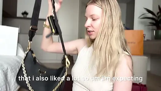 Findom Luxury Shopping Haul 12k $ Heavy Drain