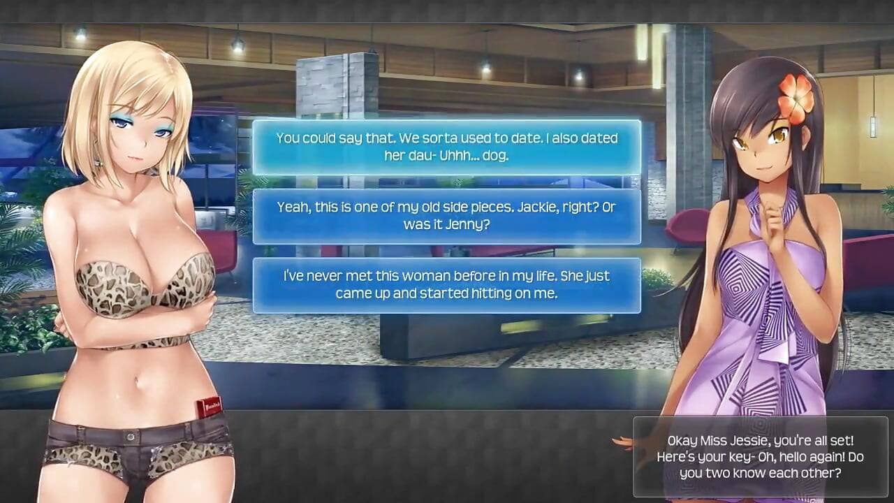 Huniepop 2 - doppio appuntamento - parte 6 ragazze arrapate in lingerie di loveskysan