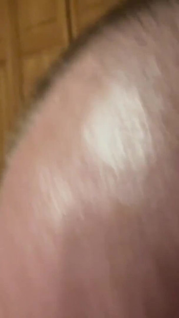 Captivating moment from "Daddy's big cock sucked and cums"