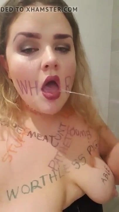 degraded sub slut deep throat