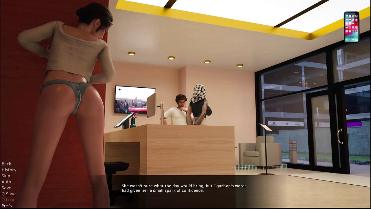 Esra din Istanbul 5 Esra a fost futută de mai mulți bărbați în timp ce vorbește iubitului ei fără să știe