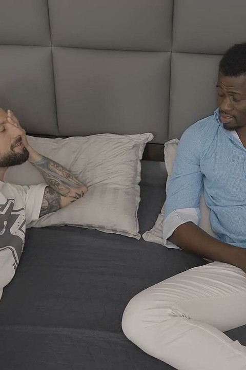 Krissy Rides BBC Hard While Cuckold Watches - Interracial Cuckold Sex