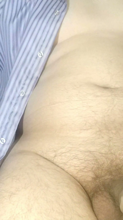 I pull my pants down, unbutton my shirt, and slowly jerk off in an armchair to the soft ticking of a clock. | Clip 1