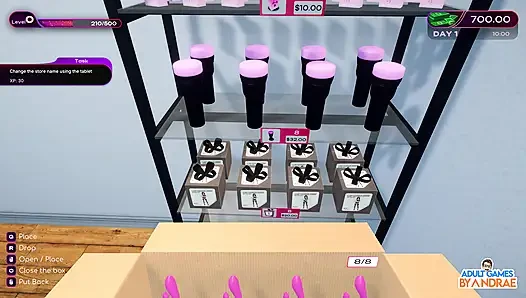 Love Shop Simulator oyunu bölüm 1 - kendi dükkan işimi kuruyorum